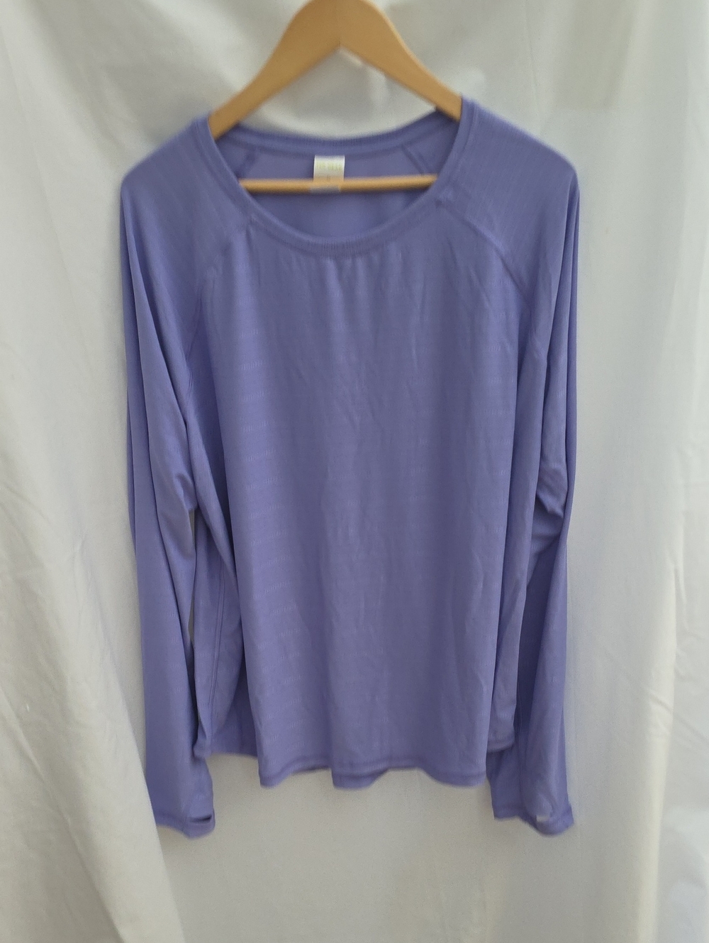 Tek Gear Light Purple Long-Sleeve Women's Top